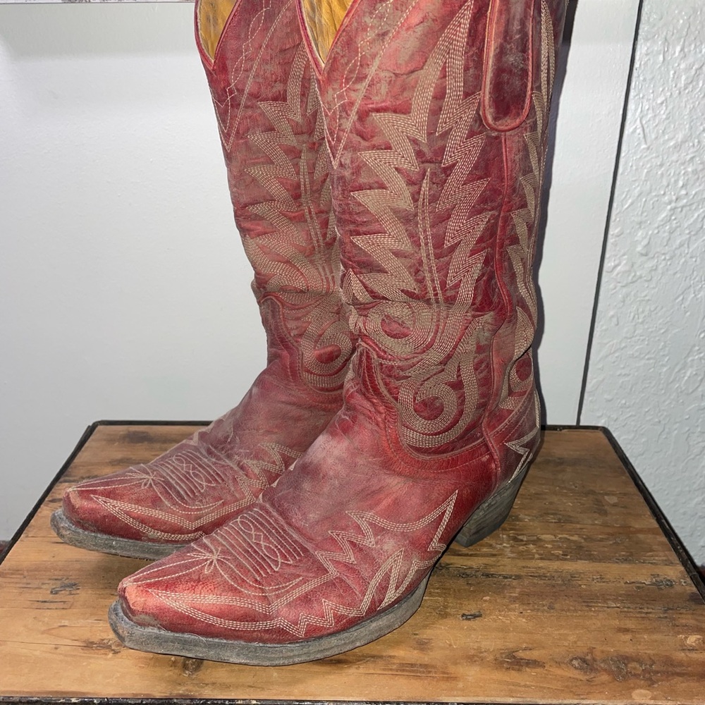 Old Gringo Red Heeled Boots